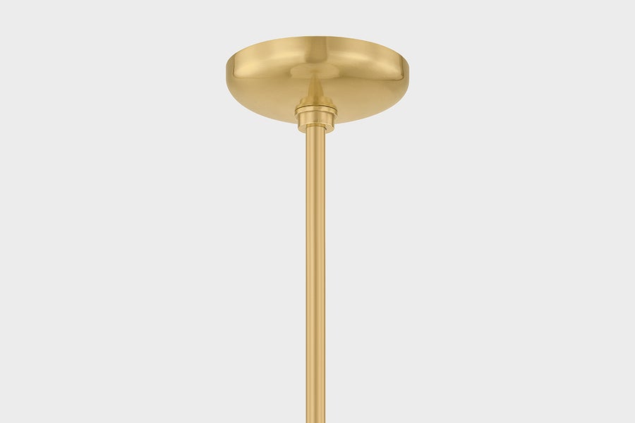 Hudson Valley Lighting AUBURNDALE Pendant — Aged Brass
