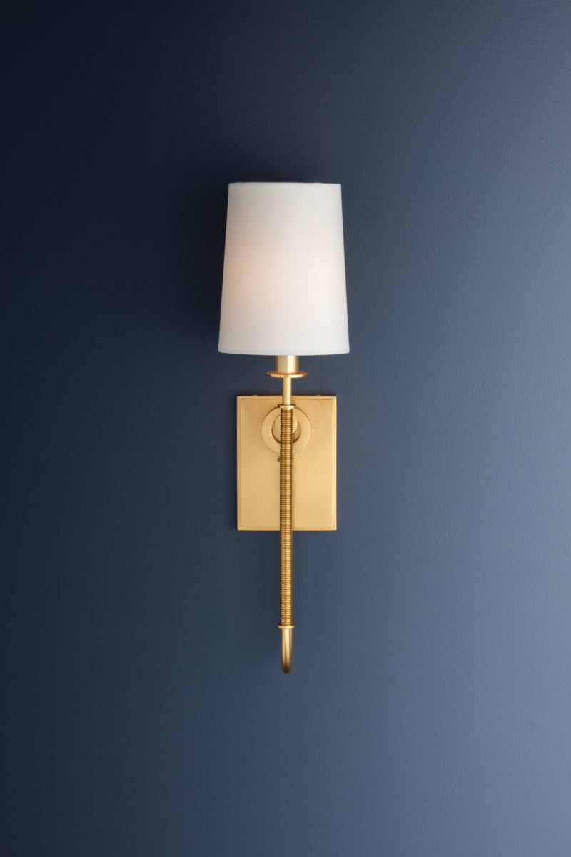 Hudson Valley Lighting GLENMONT Wall Sconce — Aged Brass