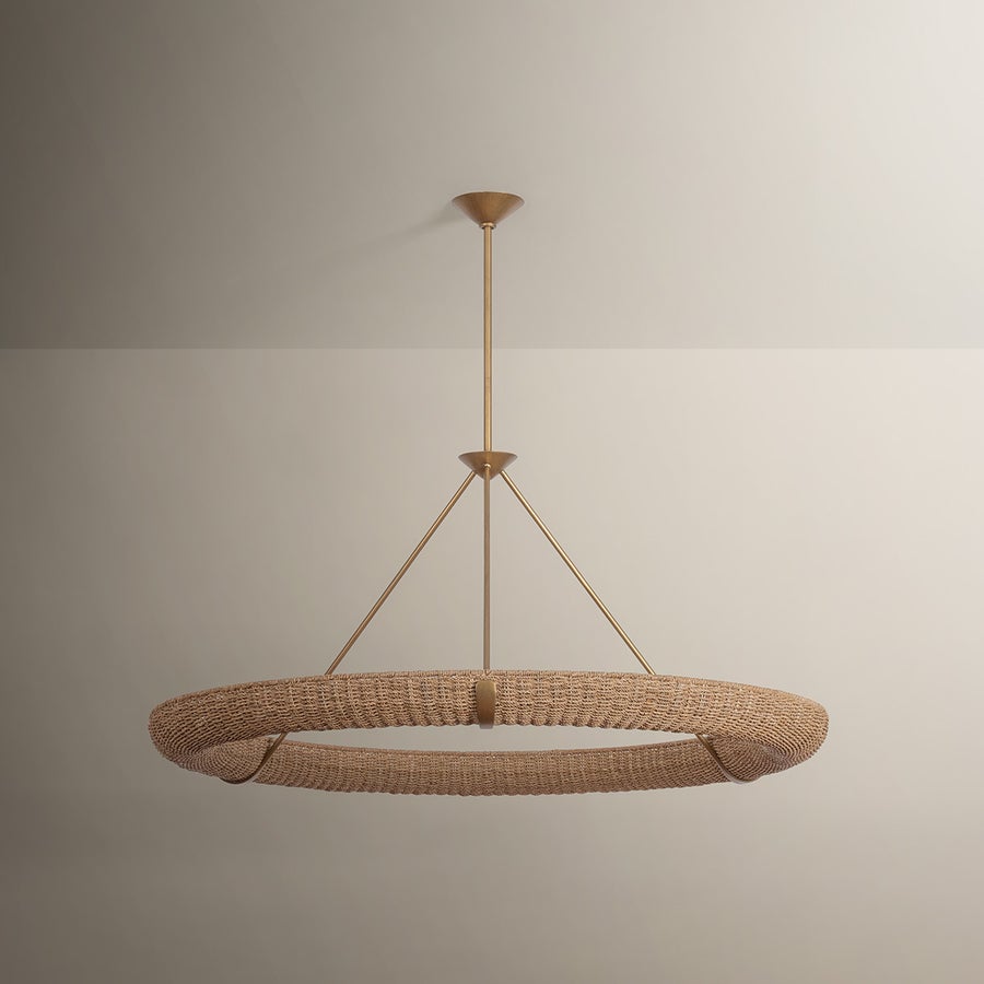 Troy Lighting Floyd Chandelier — F3852-PGL