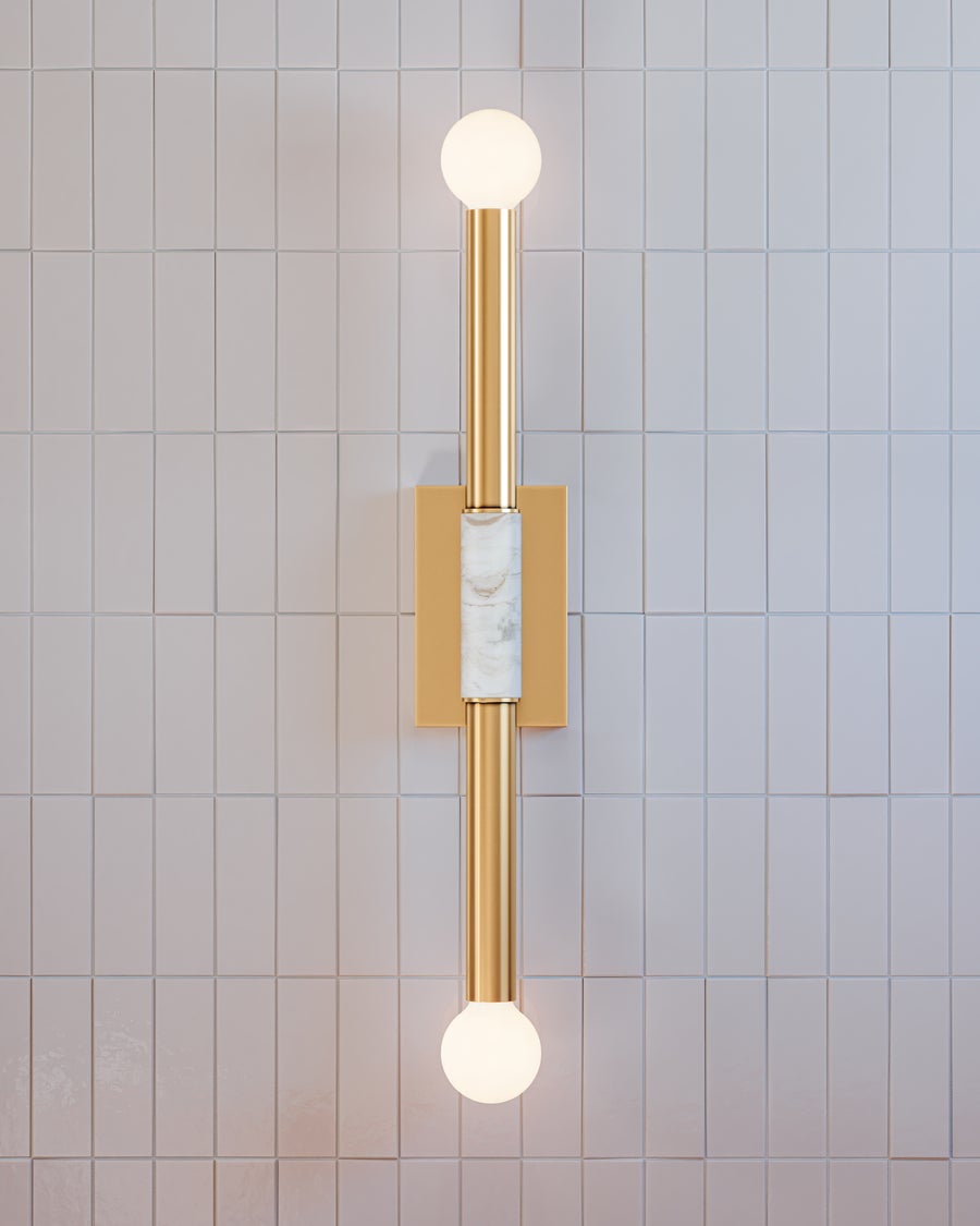 Mitzi Goldie Wall Sconce — H911102-AGB