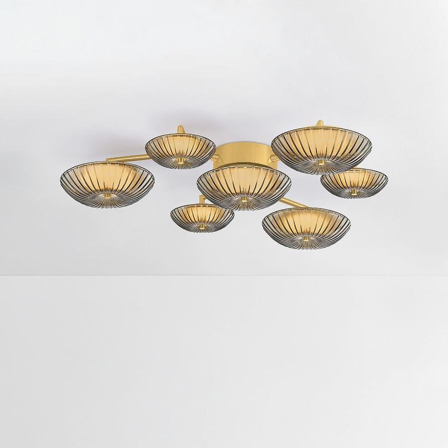 Corbett Lighting BIRMINGHAM Flush Mount — 512-41-VPB