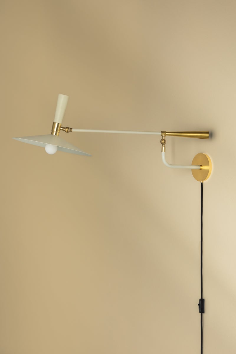 Mitzi Milena Plug-In Wall Sconce — HL906101-AGB/SCR