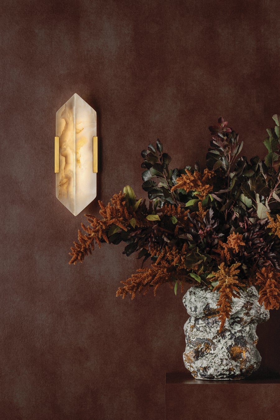 Corbett Lighting Geo Wall Sconce — 558-16-VB