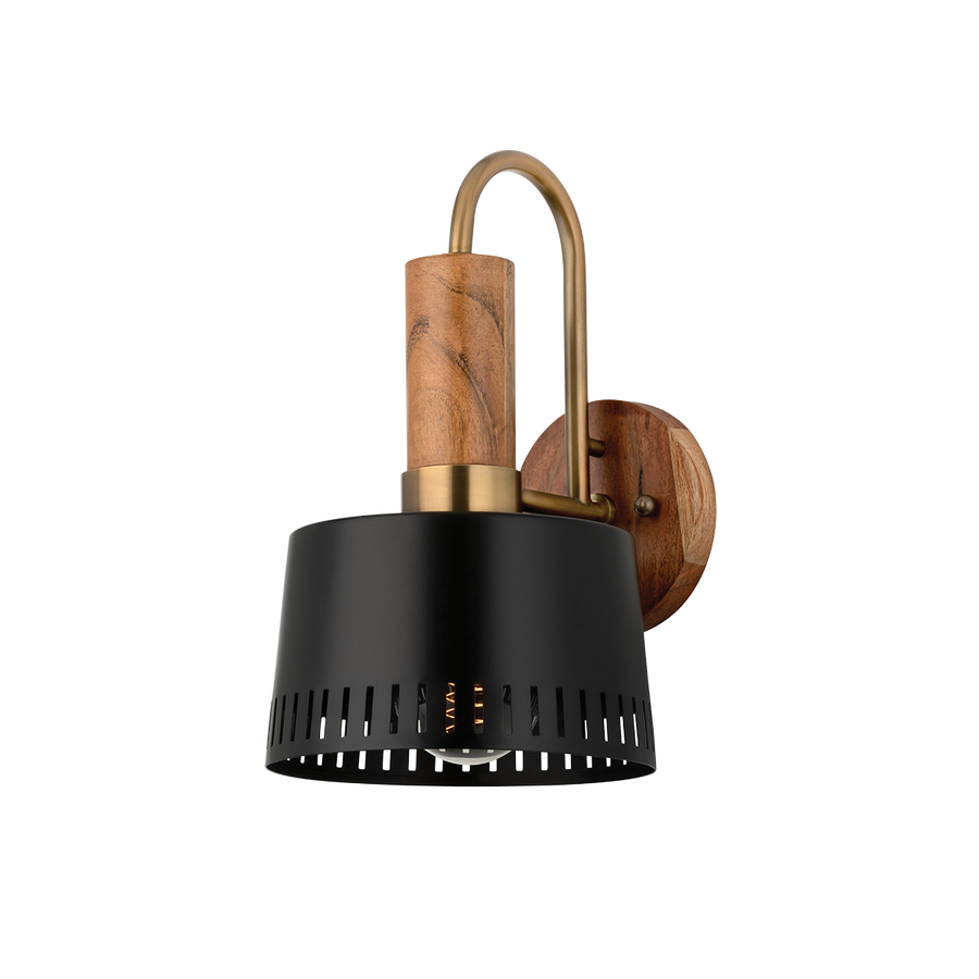 Troy Lighting MEMPHIS Wall Sconce — B8614-PBR/SBK