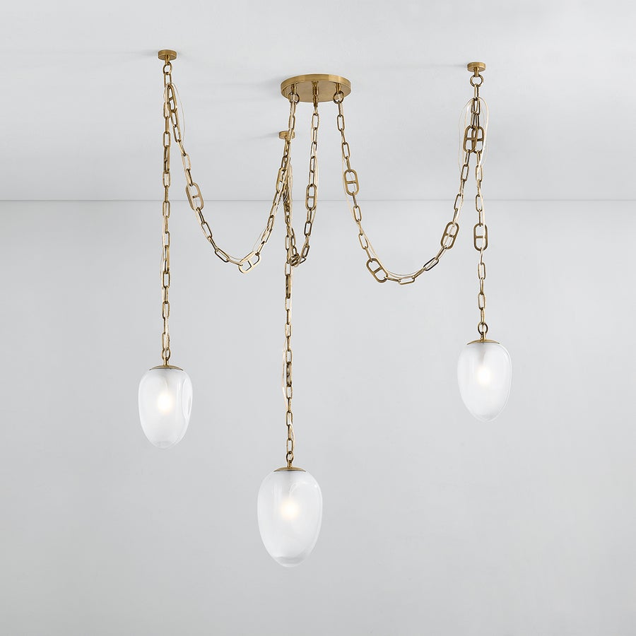 Corbett Lighting DAITH Chandelier — 464-48-VB