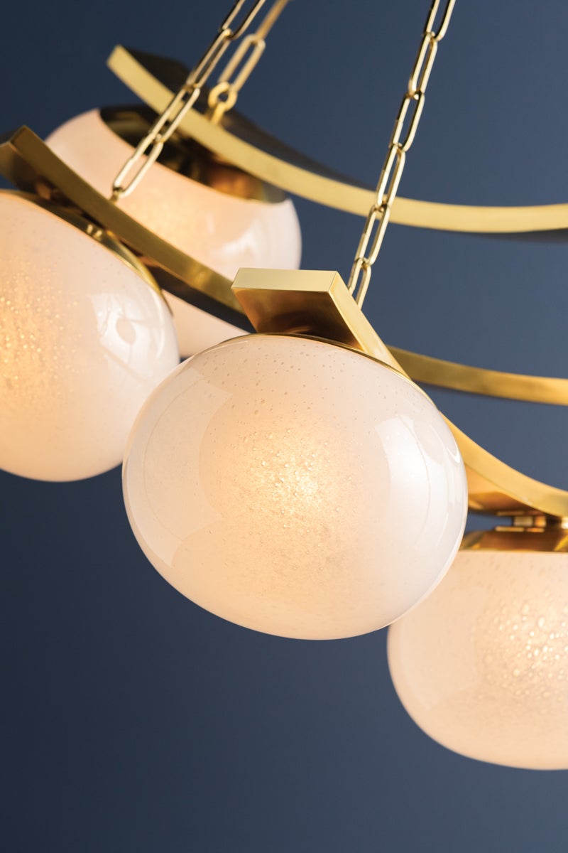 Hudson Valley Lighting DUXBURY CHANDELIER — Aged Brass
