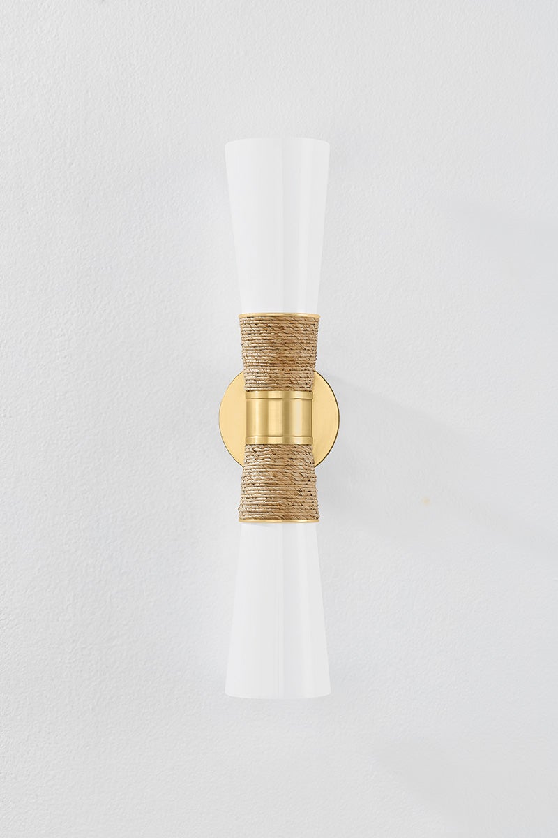 Mitzi Mica Wall Sconce — H709102-AGB