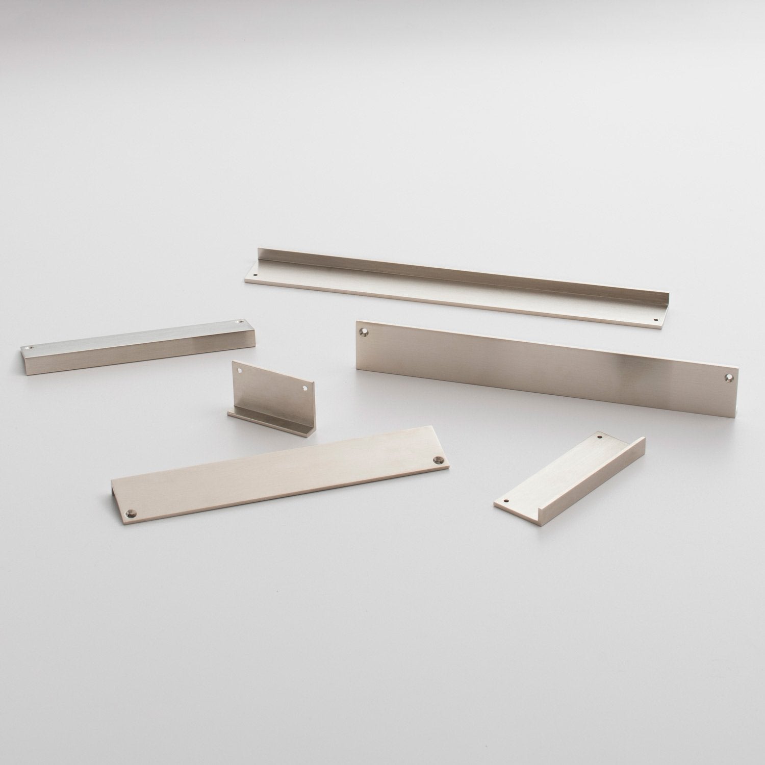 Ledge Pull in SATIN NICKEL, image 2