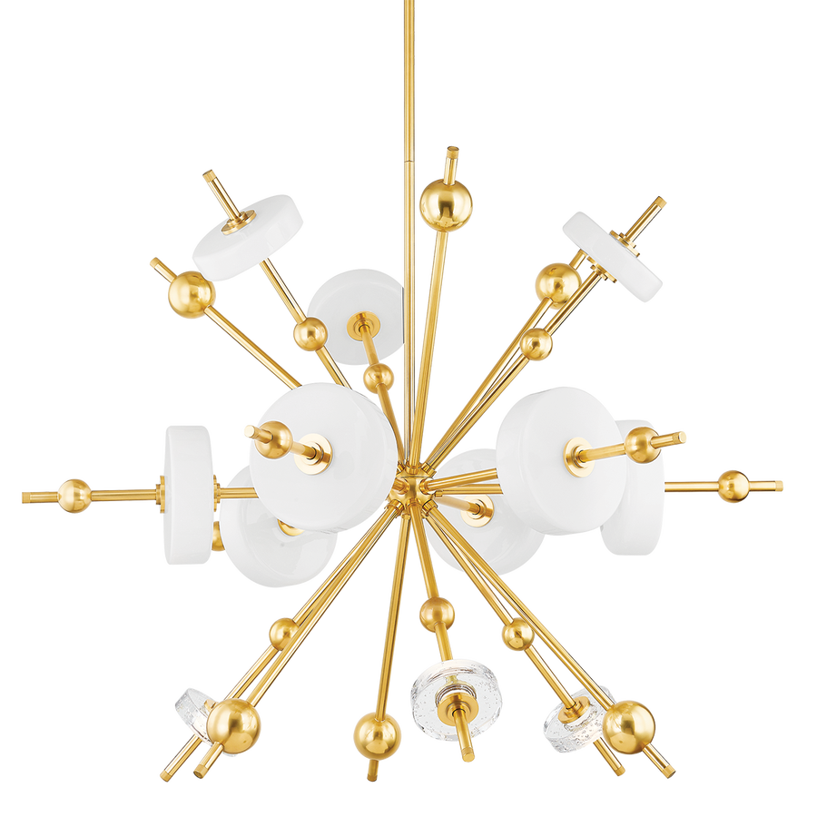 Hudson Valley Lighting MAYNARD CHANDELIER — Aged Brass