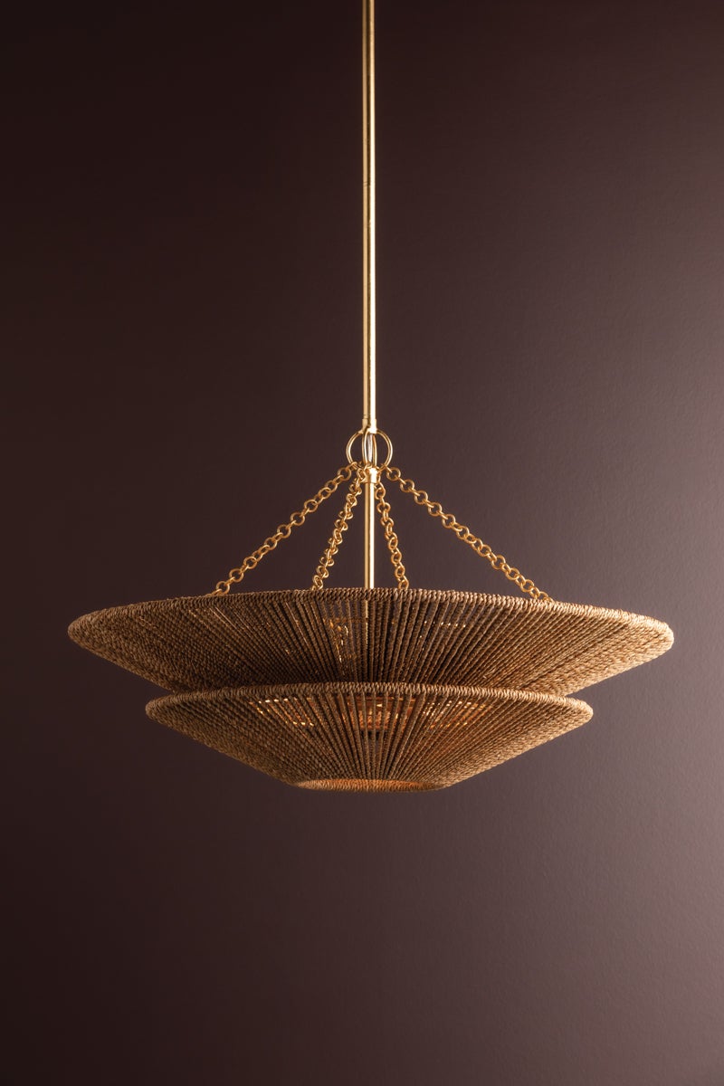 Corbett Lighting Tropea Pendant — 412-30-GL