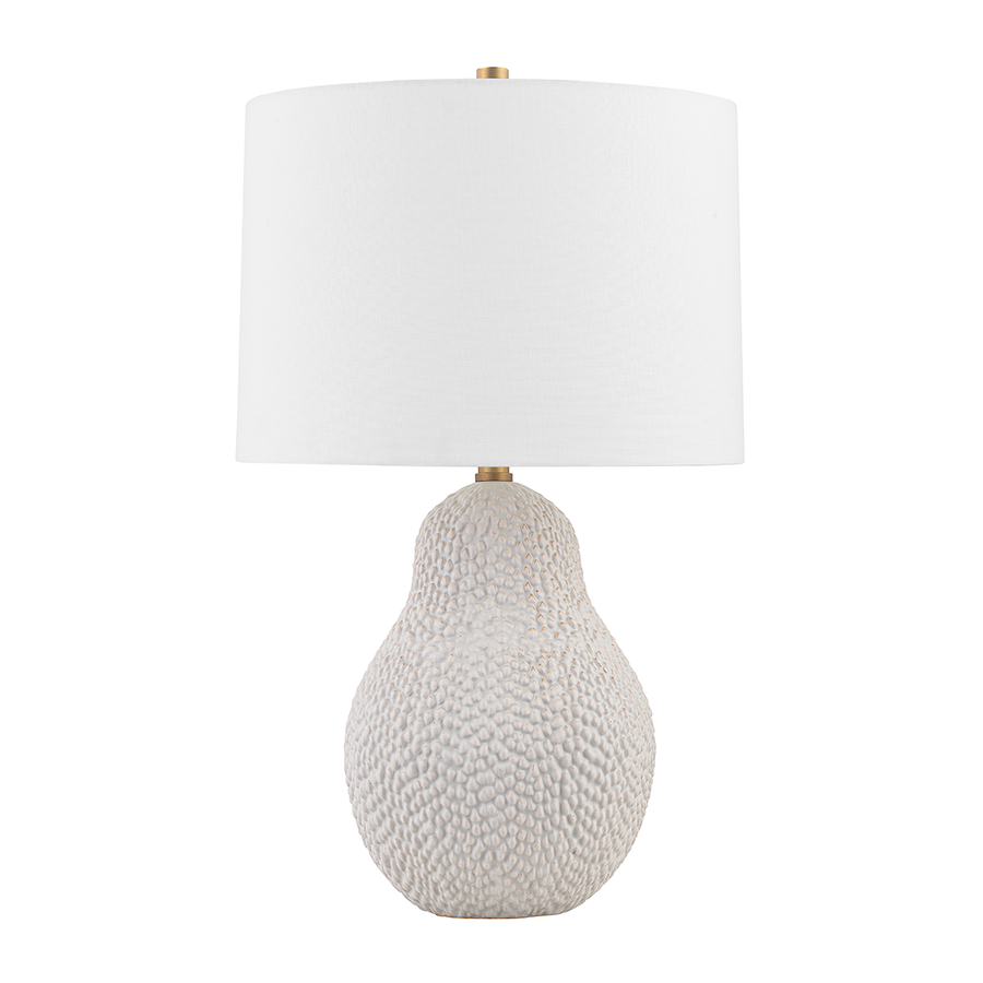 Troy Lighting CRATER Table Lamp — PTL2525-PBR/CSD