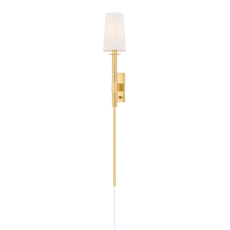 Mitzi Ginny Plug-In Sconce — HL1067101-AGB