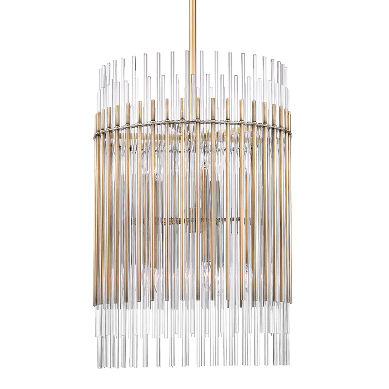 Hudson Valley Lighting Wallis Chandelier — Aged Brass