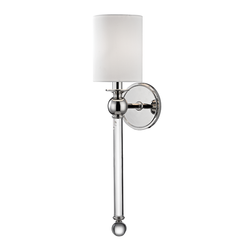 Hudson Valley Lighting Gordon Wall Sconce — Polished Nickel