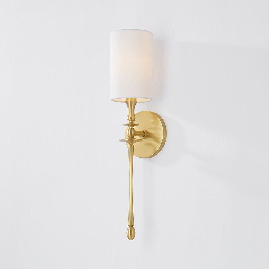 Hudson Valley Lighting GUILFORD Wall Sconce — Aged Brass