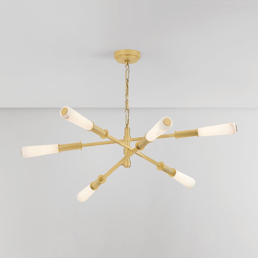Corbett Lighting DASHIELL Chandelier — 490-48-VPB