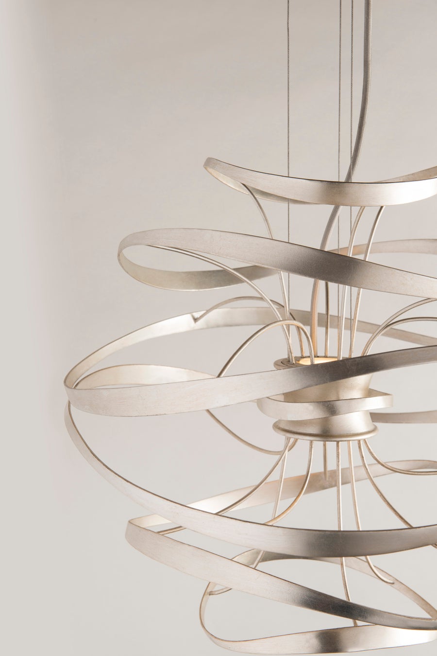 Corbett Lighting Calligraphy Chandelier — 213-41-SL/SS