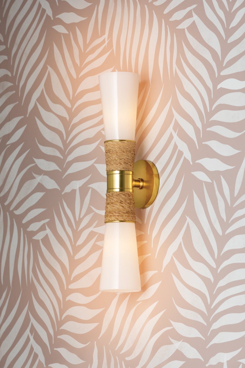 Mitzi Mica Wall Sconce — H709102-AGB