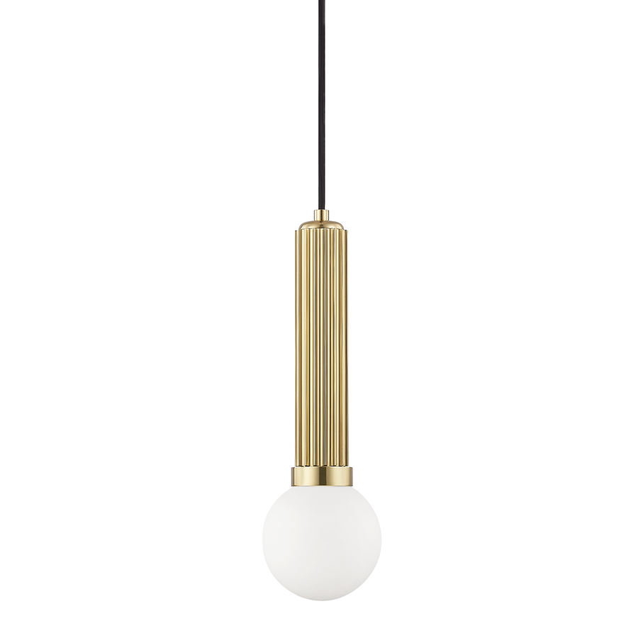 Hudson Valley Lighting Reade Pendant — Aged Brass