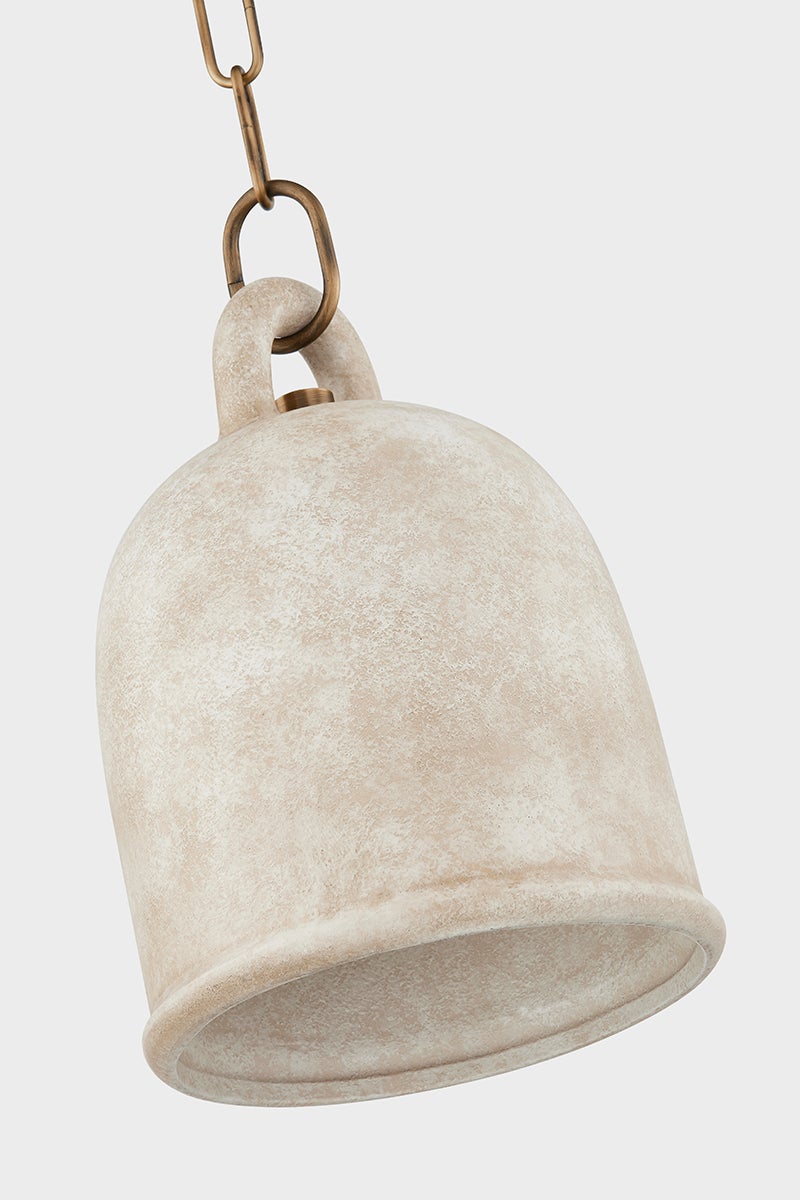 Troy Lighting RELIC Pendant — F2708-PBR/CRE