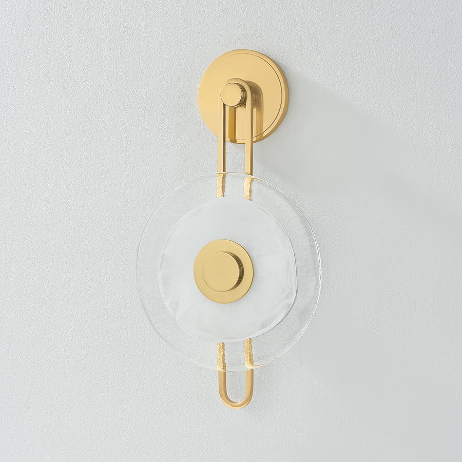 Hudson Valley Lighting KEUKA PARK Wall Sconce — Aged Brass