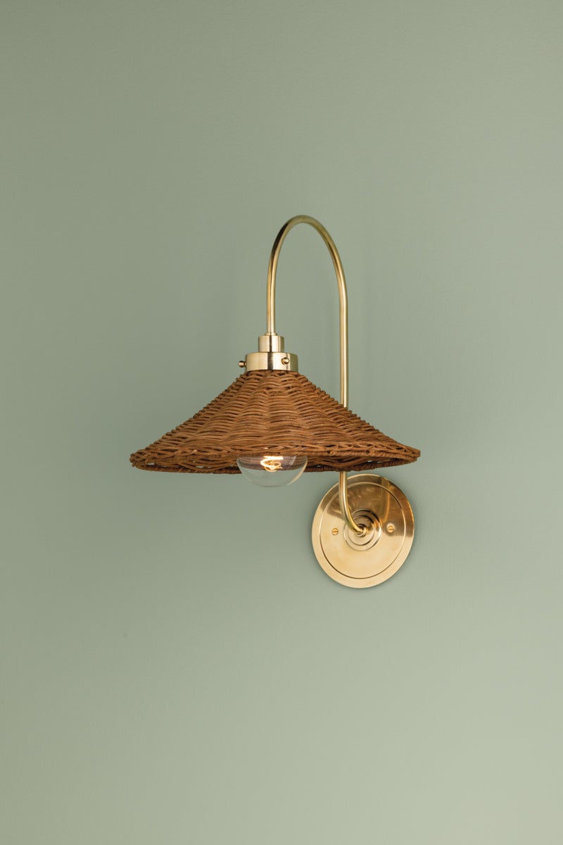 Hudson Valley Lighting Kensington Wall Sconce — Aged Brass