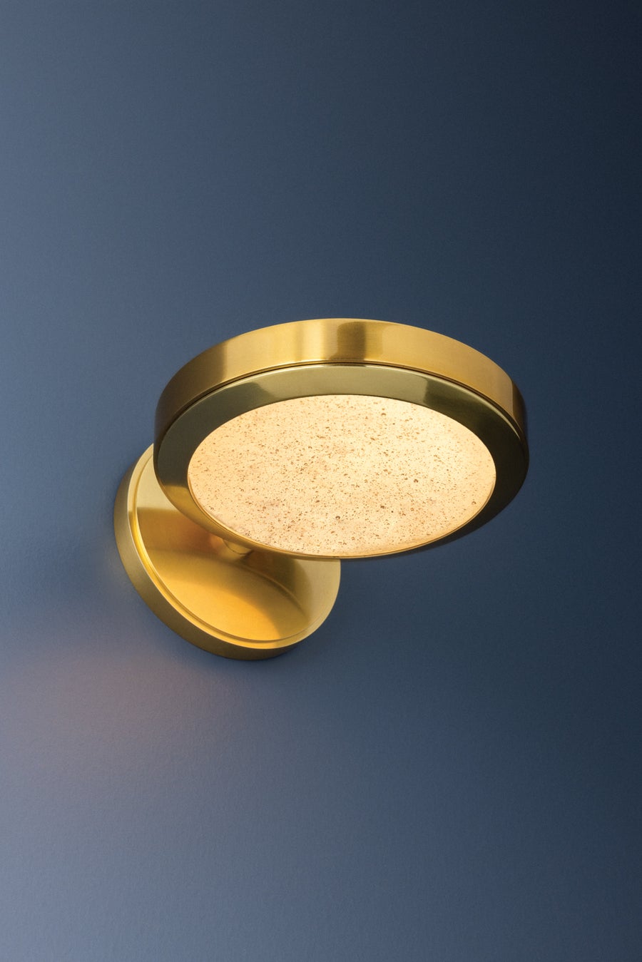 Hudson Valley Lighting Harris Wall Sconce — Aged Brass