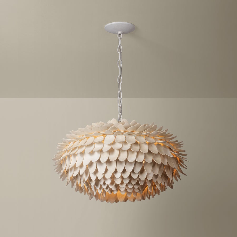 Hudson Valley Lighting Alsen Pendant — White Plaster