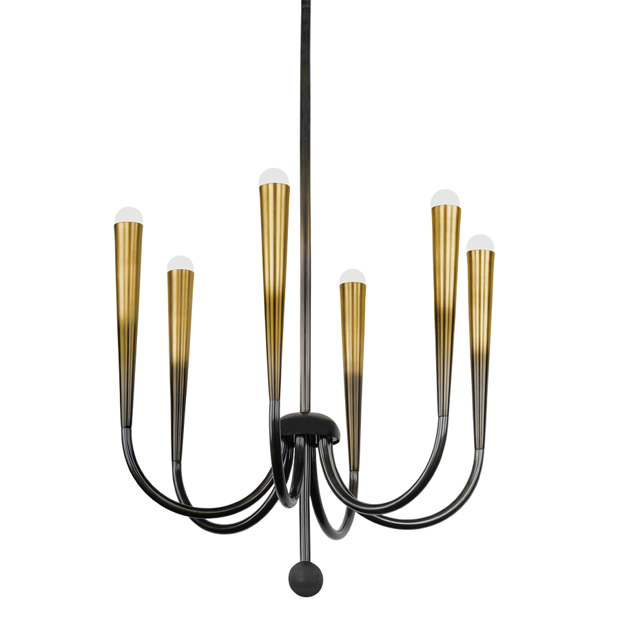 Hudson Valley Lighting ADLEY Chandelier — Gradient Brass