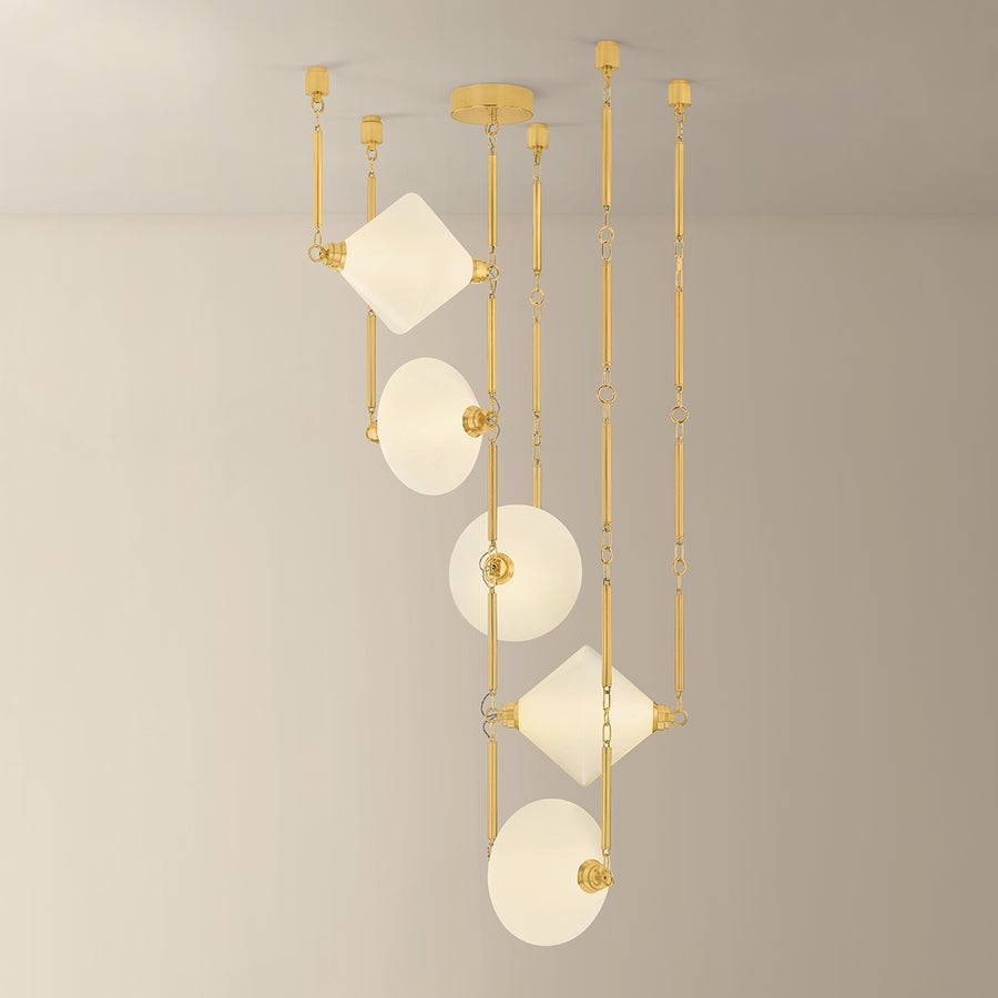 Corbett Lighting Solara Chandelier — 555-33-VPB
