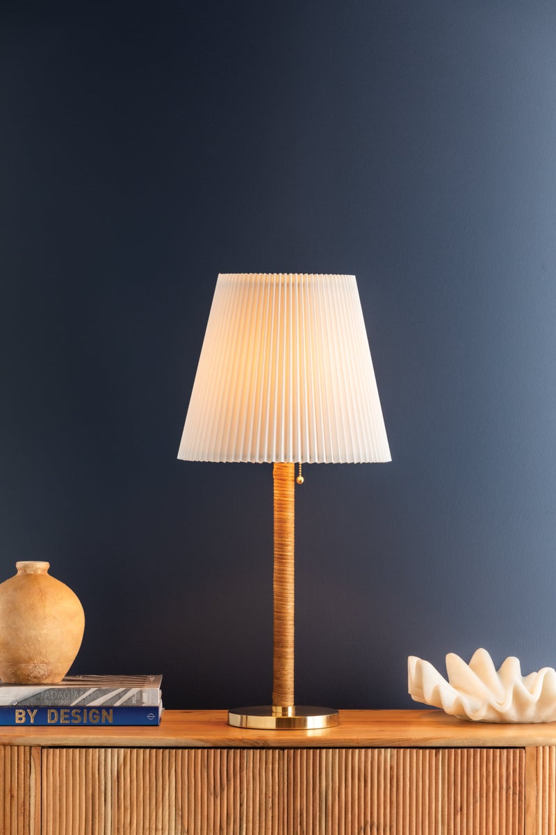 Hudson Valley Lighting Dorset Table Lamp — Aged Brass