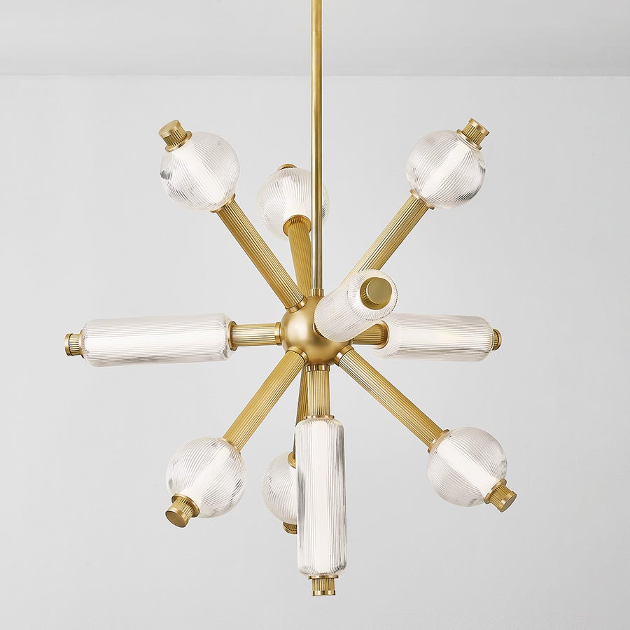 Corbett Lighting ATOM Chandelier — 452-36-VB