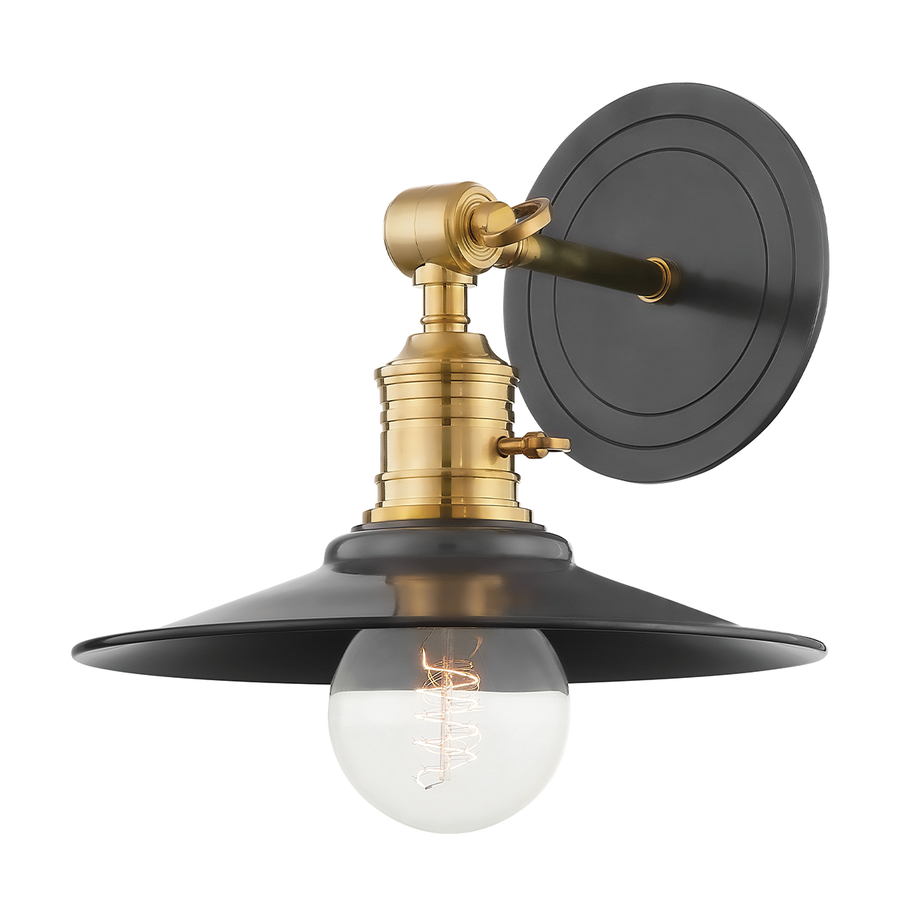 Hudson Valley Lighting Garden City Wall Sconce — 8320-AOB