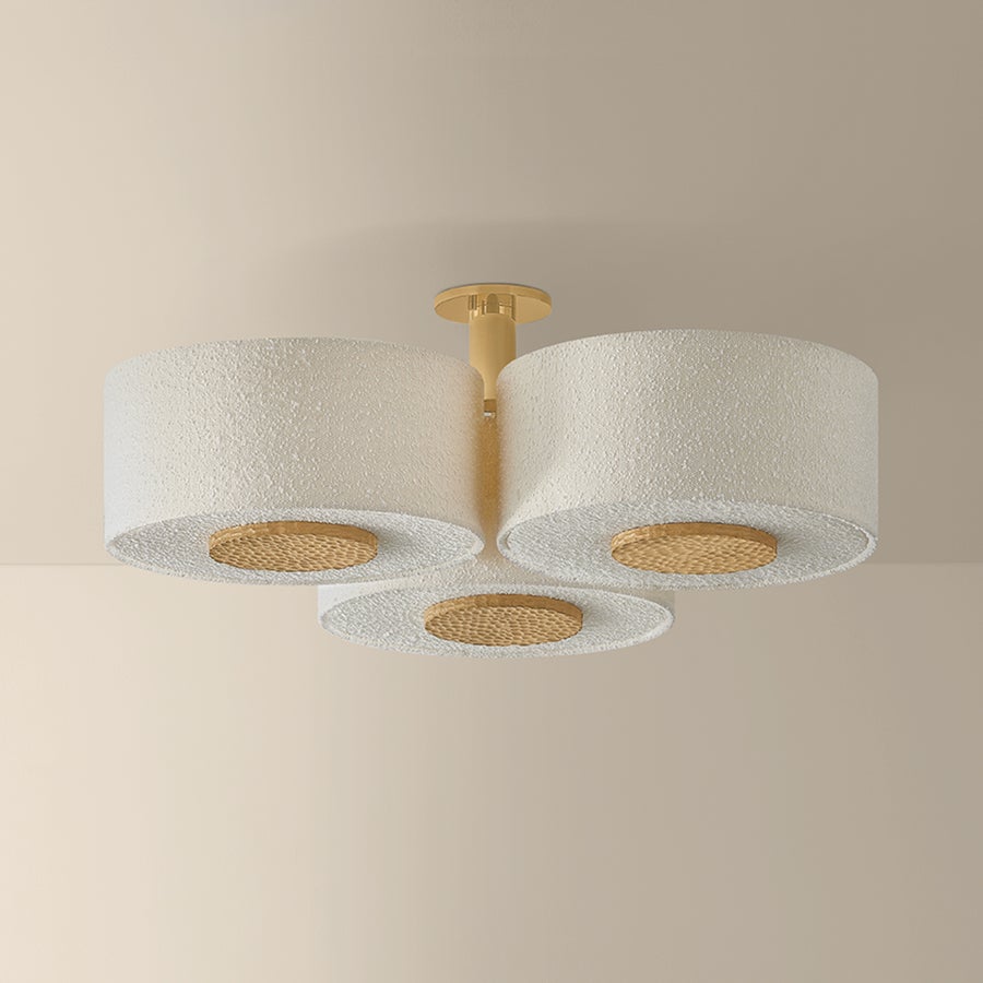 Mitzi Miller Flush Mount — H1153609-AGB