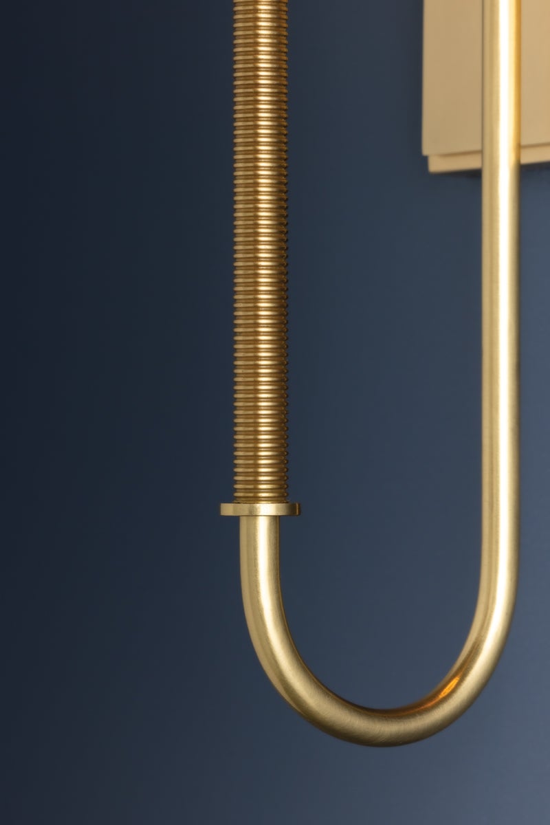 Hudson Valley Lighting GLENMONT Wall Sconce — Aged Brass