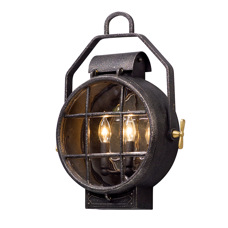 Troy Lighting Point Lookout Exterior Wall Sconce — B5032-APW