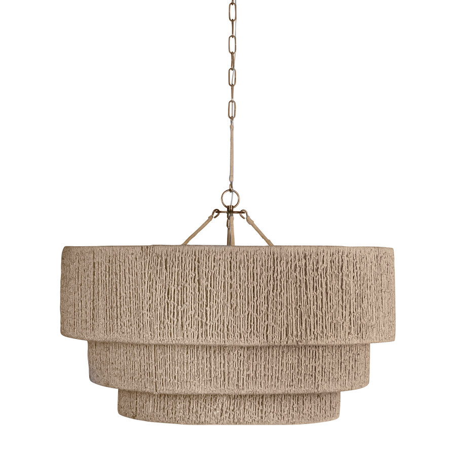 Troy Lighting REZA Chandelier — F5934-PBR