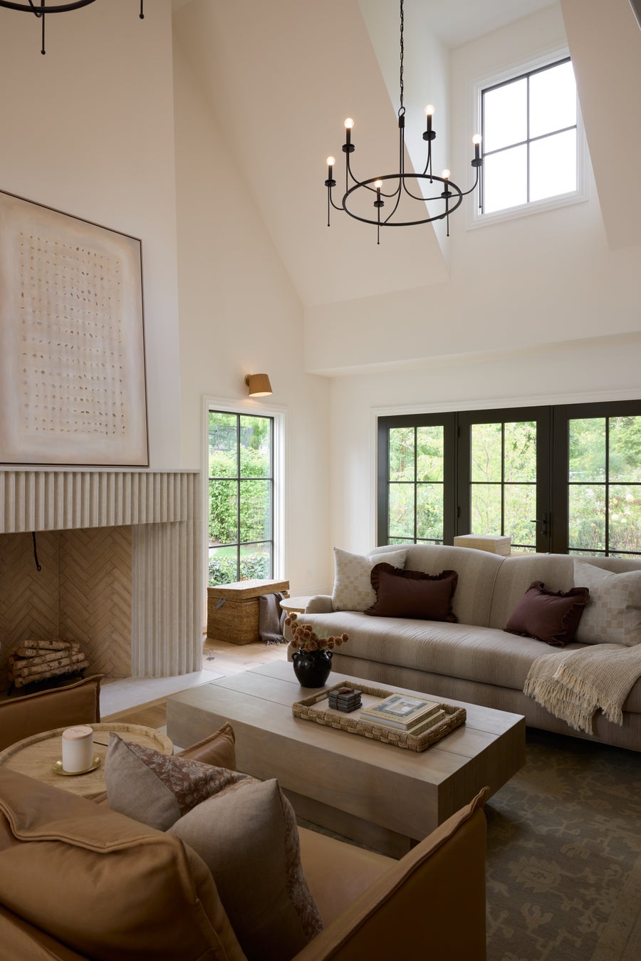 Troy Lighting Calder Chandelier — F1240-FOR