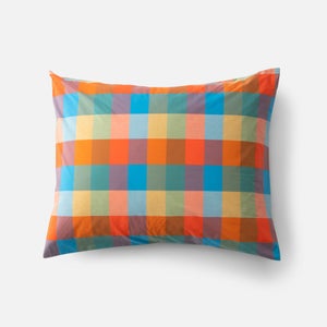 Woven Plaid Sham in Multicolor thumbnail