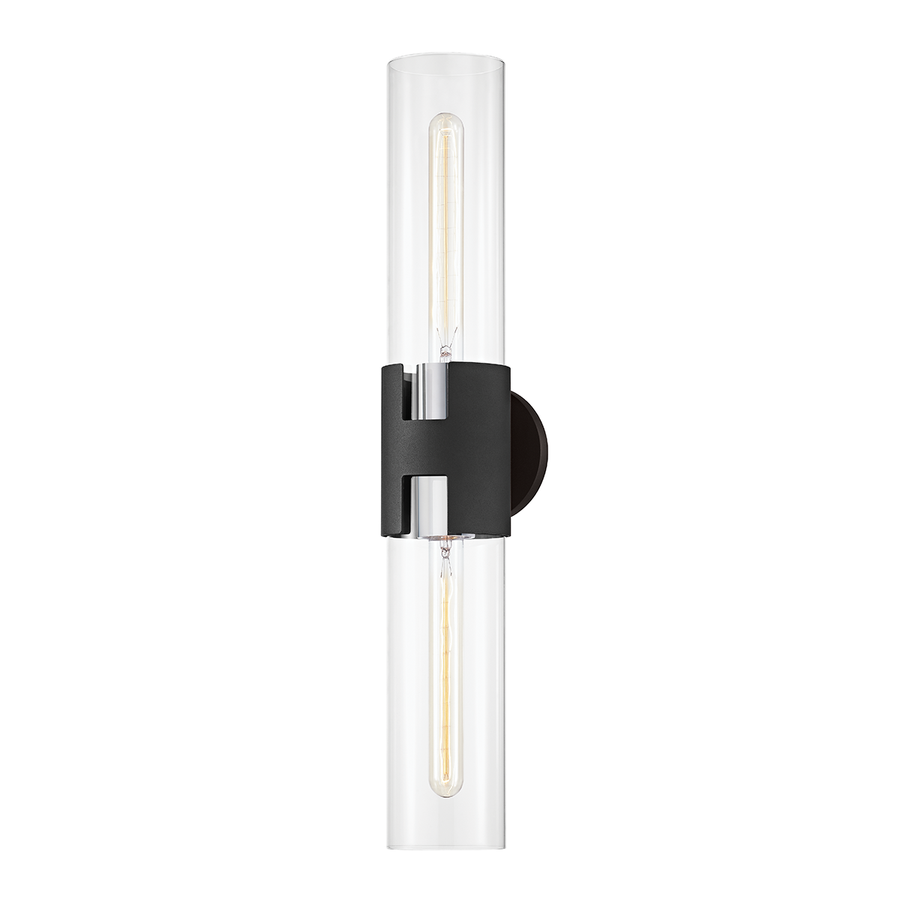 Troy Lighting Amado Wall Sconce — B3232-PN/TBK