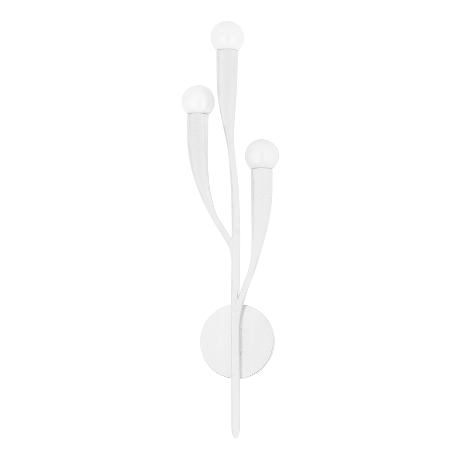 Hudson Valley Lighting Labra Wall Sconce — White Plaster