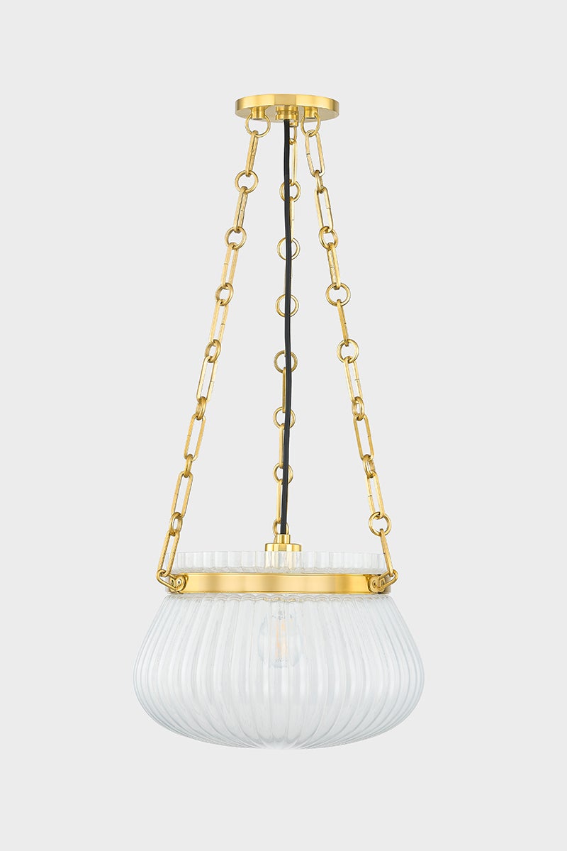 Hudson Valley Lighting GRANBY Pendant — Aged Brass