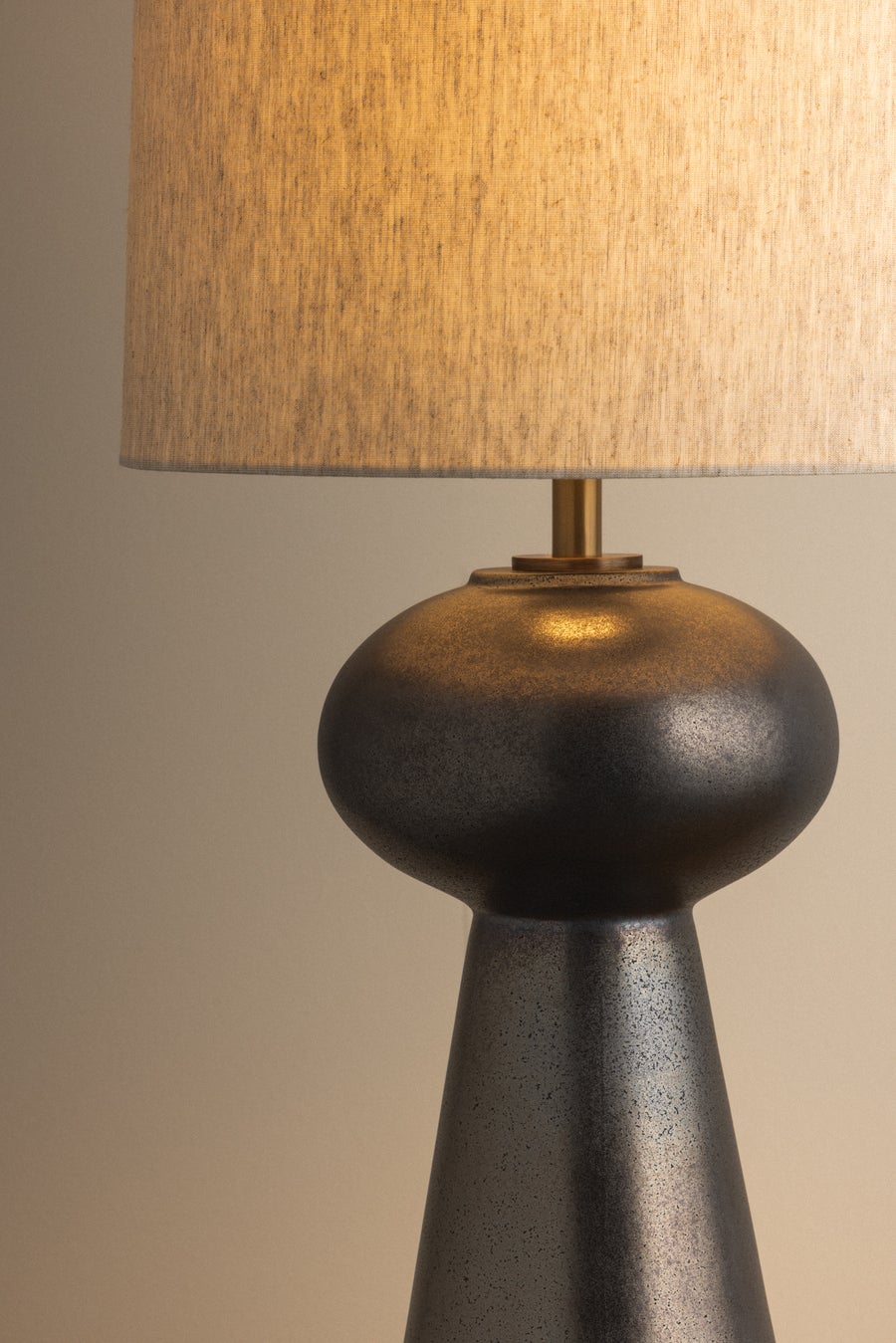 Troy Lighting McAlpine Table Lamp — PTL3028-PBR/CTZ