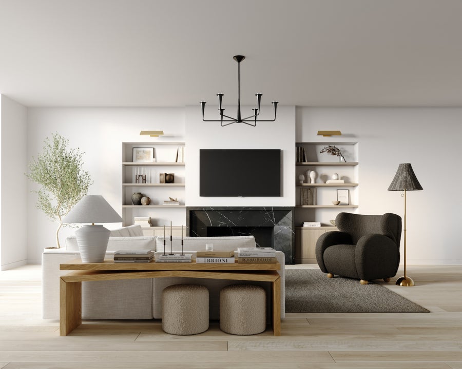 Mitzi Destiny Floor Lamp — HL825401-AGB