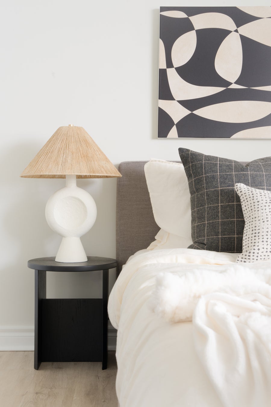 Mitzi Centella Table Lamp — HL967201-AGB/WP