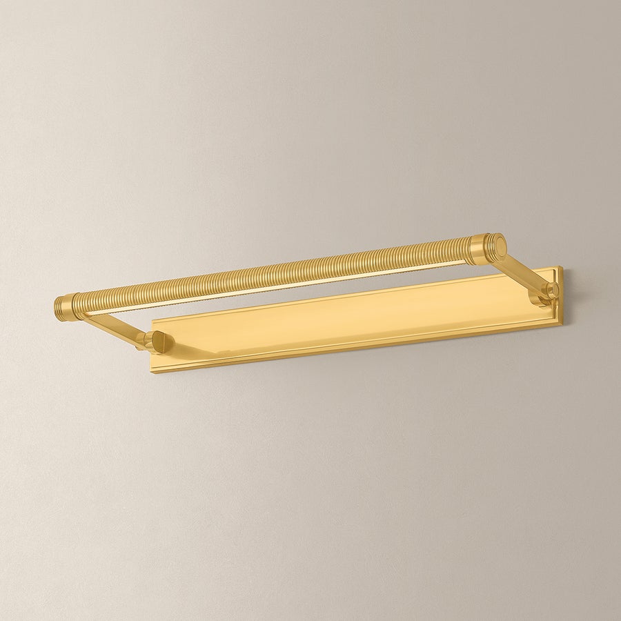 Hudson Valley Lighting Duell Picture Light — Aged Brass