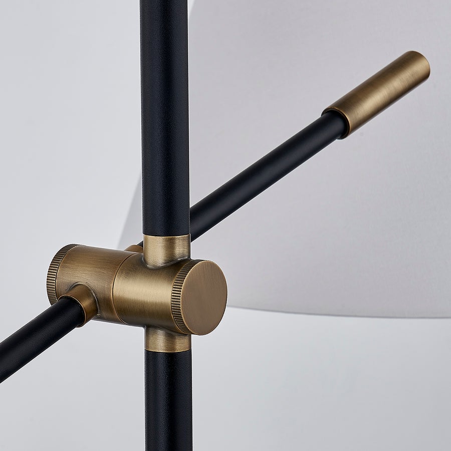Troy Lighting NAVIN Chandelier — F2653-PBR/TBK