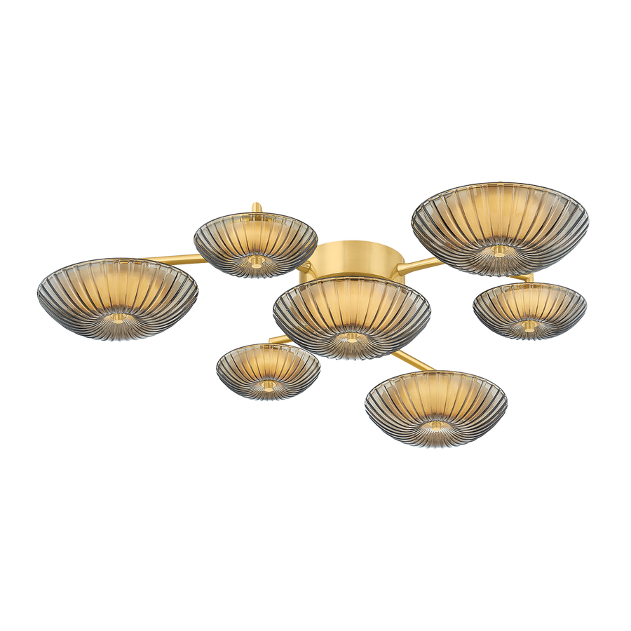Corbett Lighting BIRMINGHAM Flush Mount — 512-41-VPB