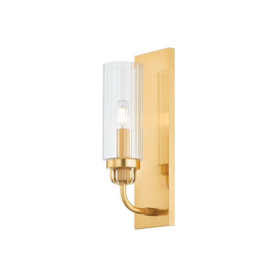 Hudson Valley Lighting HALIFAX Wall Sconce — Aged Brass