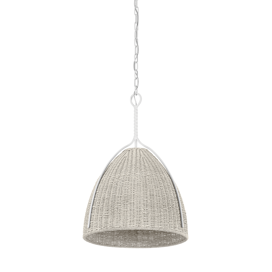 Hudson Valley Lighting WOODLAWN Pendant — White Plaster